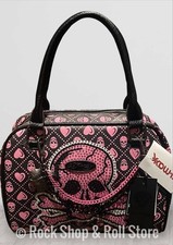 Borsa a tracolla Ed Hardy rosa