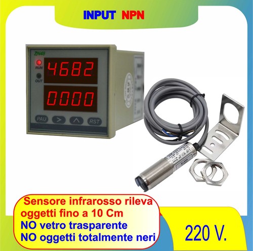 Conta pezzi 220 con - 220,