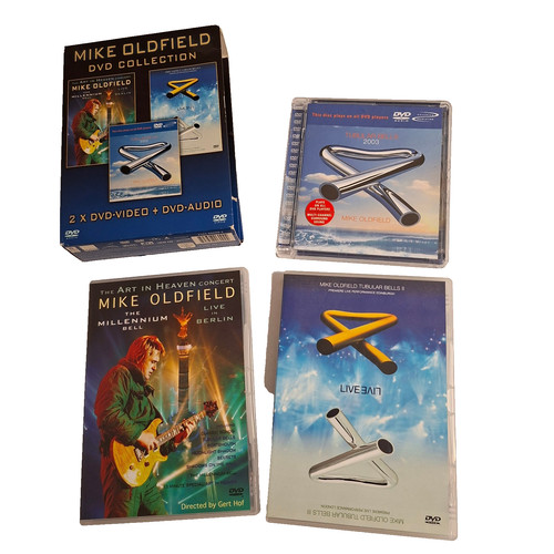 Mike oldfield dvd collection - mike,