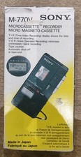 Sony M-770V - Microcassette Recorder - V.O.R. Made In Japan Boxato Da Riparare