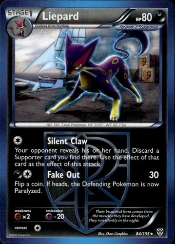 Liepard rara - (team,