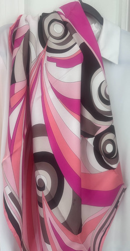 Sciarpa seta emilio pucci - sciarpa,