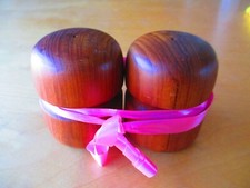 SET 2 Spargi SALE e PEPE in Legno , VINTAGE ( MAI ADOPERATI )     LUC