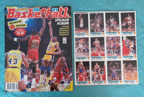1990 panini basketball - 1990-91,