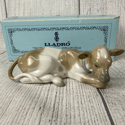 Lladro 4680 presepe - presepe, mucca