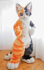 Costume lungo pelliccia husky