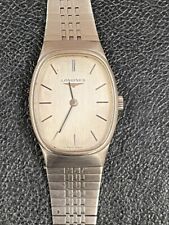 Longines vintage carica manuale donna bracciale acciaio cal L.817.4 ref 4146 817