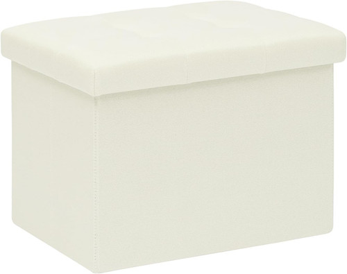 Pouf pieghevole lino con - pouf, in
