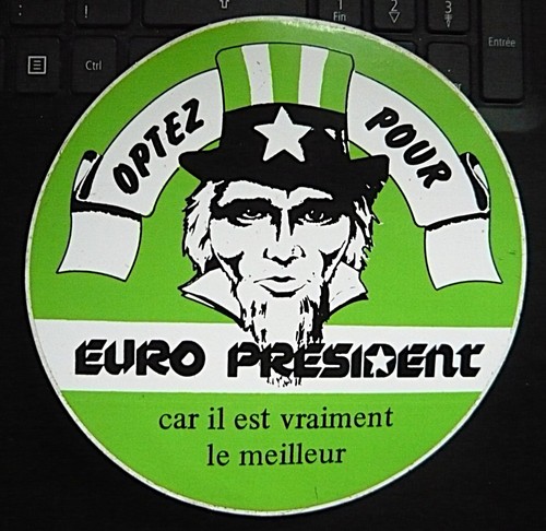 Autocollant stickers euro - autocollant,