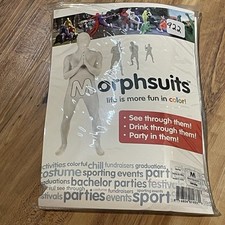 Costume Morphsuit Bianco Medio Morph Costume Halloween