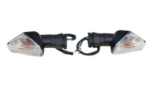 COPPIA 2 FRECCE INDICATORI TRASPARENTI PER KAWASAKI Z-750 (2007-2012 ) z750