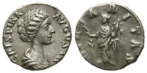 Roma crispina 178 182 d - roma, 178-182