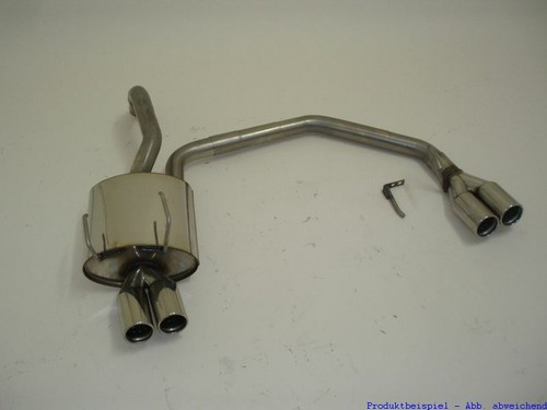 Scarico sportivo duplex fms - sportivo,