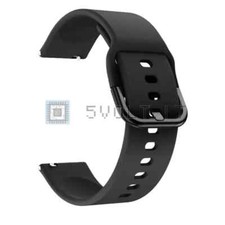Cinturino Silicone Nero 22mm per Samsung Galaxy Watch 46mm