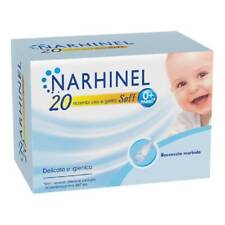 Narhinel 20 Ricambi per Aspiratore Nasale Neonati e Bambini con Filtro Assorbent