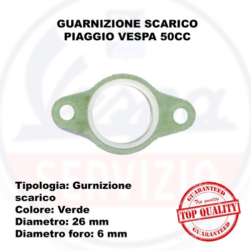 Guarnizione scarico piaggio - guarnizione,