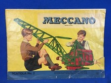 MECCANO - istruzioni scatola n° 2 anni 50 - lotto n° 092