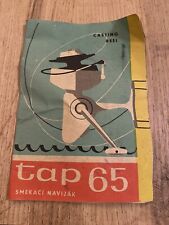 manuale mulinello tap 65 epoca collezione 