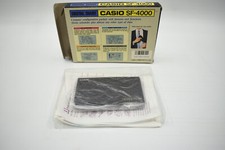 Casio SF-4000 Digital Diary Vintage LCD in Box with Manual