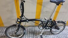 Brompton 3 marce nera olding Bike Good Condition Worldwide Shipping ??