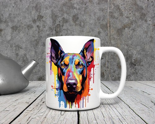 Tazza caffè doberman - tazza, da