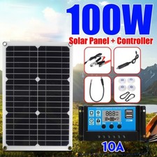 100 Watts Solar Panel Kit 100A