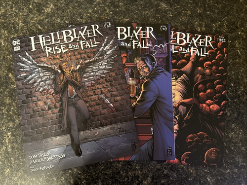 Hellblazer rise and fall - and,