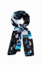 Foulard rettangolare patch