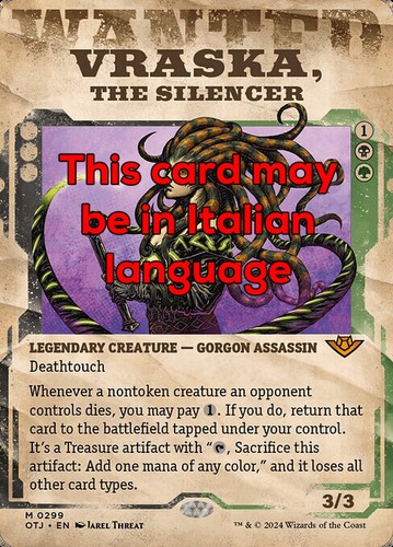 Mtg vraska the silencer 299 - vraska,,