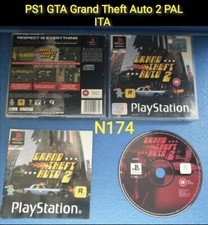 PS1 GRAND THEFT AUTO GTA 2 LOTTO PS1 PS2 PS3 PAK COMPLETO ITALIANO RARO 