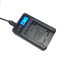 Caricabatteria LCD USB, per Olympus BLS1 BLS5 EPL1 EPL3 EPL5 EP1 EP2 EP3 E-PL6