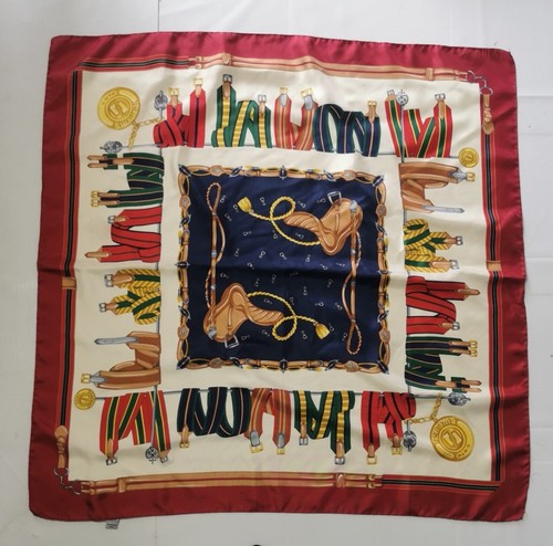 Foulard seta renoma vintage - di,