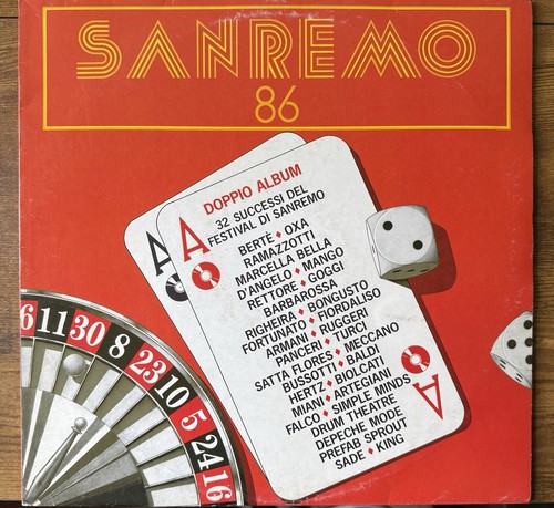 Sanremo vinyl lp italy - sanremo, 2x
