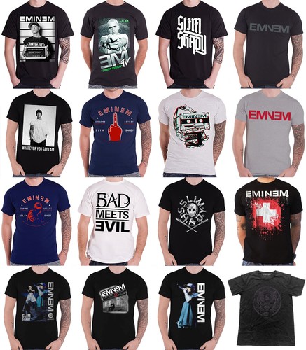 Shirt ufficiale eminem uomo - t,