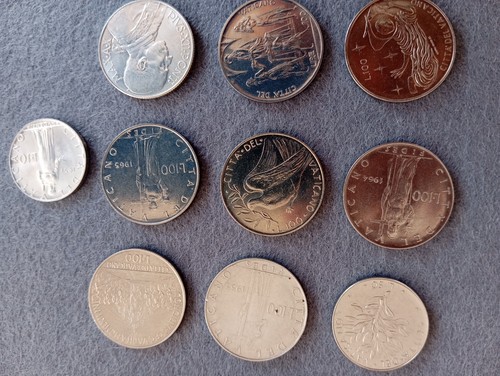 Lotto monete lire vaticano - lotto,