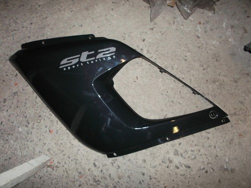 Carena superiore blu ducati - superiore, sx