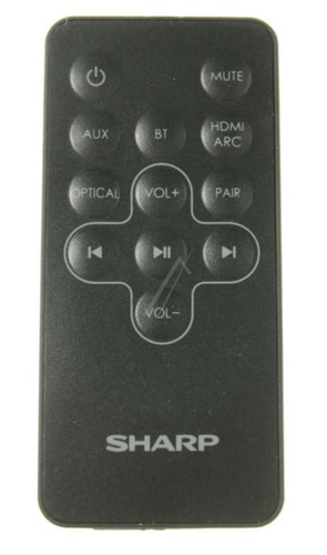 Telecomando soundbar sharp - telecomando,