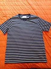 Zara t-shirt righe blu bianco