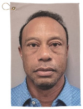 Tiger Woods Mugshot Divertente