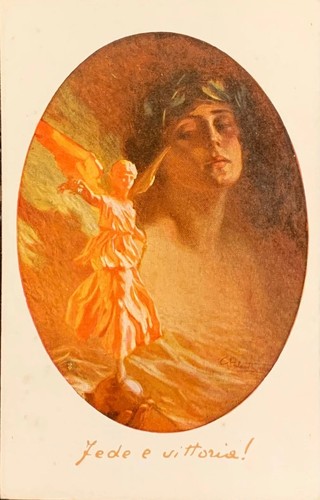 Cartolina ww1 fede - cartolina,