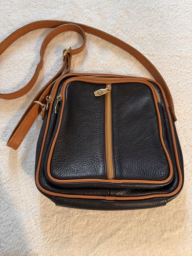 Valentina black pebbled - black,