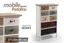 MOBILE ANTICATO IN LEGNO 57 X