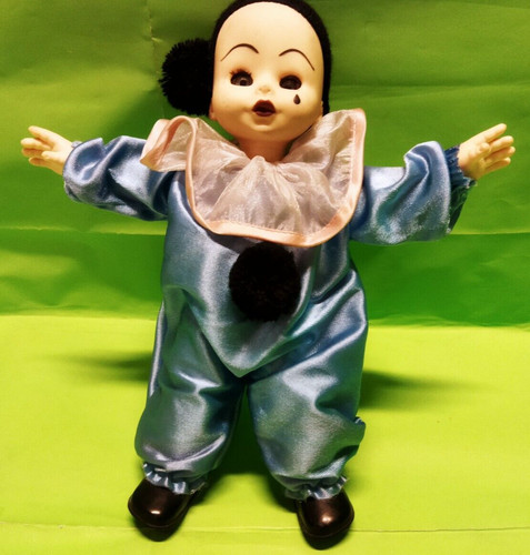 Pierrot abito azzurro e - pierrot,