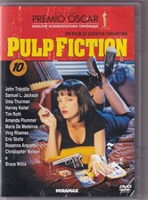 PULP FICTION DVD Quentin Tarantino Uma Thurman John Travolta Ottimo M09124