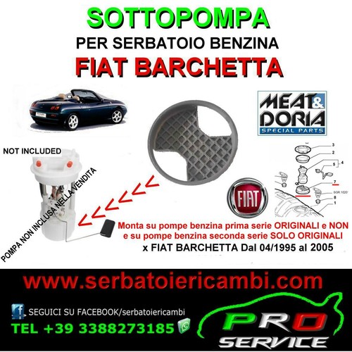 Guarnizione sottopompa benzina