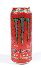 PRL) LATTINA VUOTA 500 ml MONSTER ENERGY EMPTY TIN ULTRA WATERMELON COLLECTION