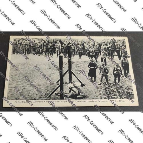 Cartolina fucilazione - cartolina,