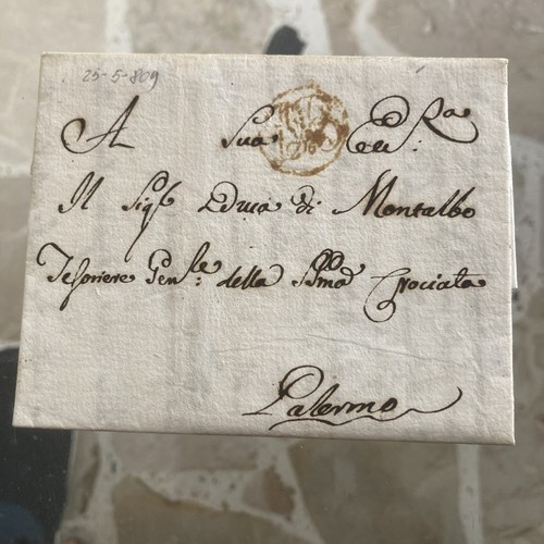 Lettera prefilatelica - lettera,