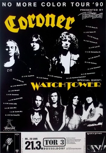 Coroner 1990 watchtower - -,