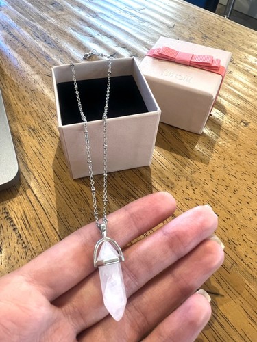 Collana con pietra stroili - con,